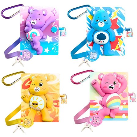 NW NessiWorld Care Bears Mini Günlük Bebek Oyuncakları Çok Renkli Plastik
