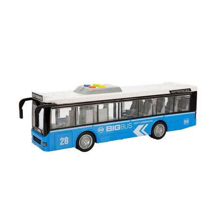 NW NessiWorld Oyuncak Otobüs Sarı 28 cm Sesli Işıklı Şehir Otobüsü