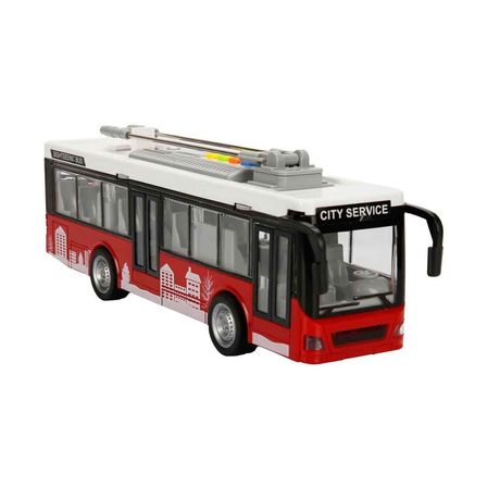 NW NessiWorld Oyuncak Otobüs Sarı 28 cm Sesli Işıklı Şehir Otobüsü