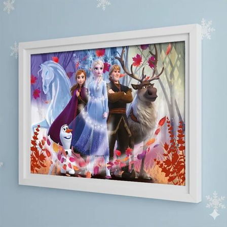 NW NessiWorld Frozen 2 Puzzle 100 Parça Çok Renkli Çocuk