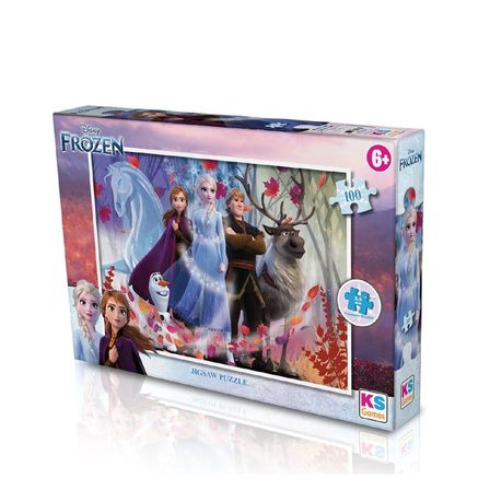 NW NessiWorld Frozen 2 Puzzle 100 Parça Çok Renkli Çocuk