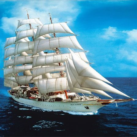 NW NessiWorld Sea Cloud Puzzle Gemiler 1000 Parça Çok Renkli Klasik Puzzle