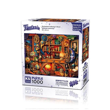 NW NessiWorld Puzzle Enchanted Collector's Room 750 Parça Çok Renkli