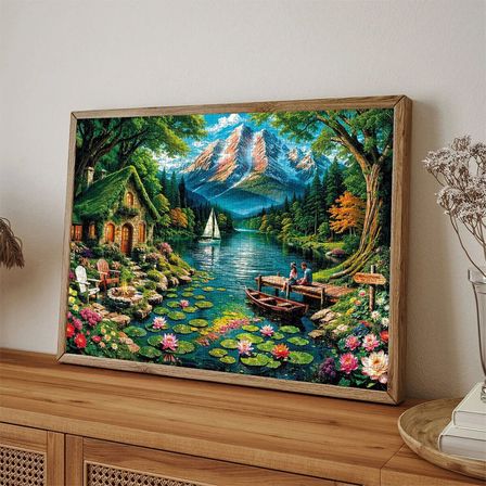 NW NessiWorld Puzzle 1000 Parça Peyzaj Reflections Of Peace