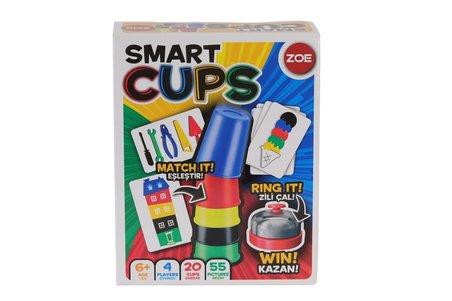 NW NessiWorld ZOE Smart Cups Kutu Oyunu Plastik - Kağıt