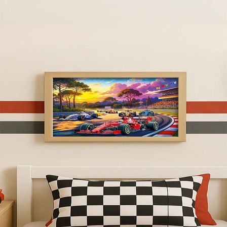 NW NessiWorld Formula Racing 100 Parça Puzzle Çok Renkli