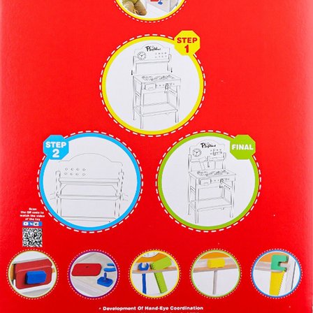 PlayWood ONY-412 Ahşap Tamir Seti 31 Parça Çocuk Oyuncak Tezgahı