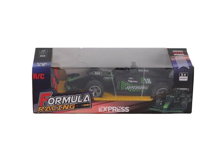 NW NessiWorld Uzaktan Kumandalı Araba Siyah 2.4 GHz Şarjlı Formula Yarış Arabası