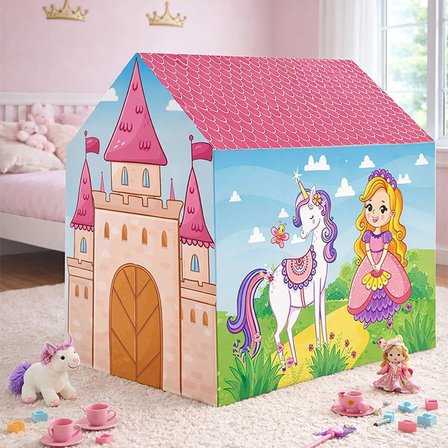 NW NessiWorld Prenses Oyun Çadırı Pembe 70x100 cm
