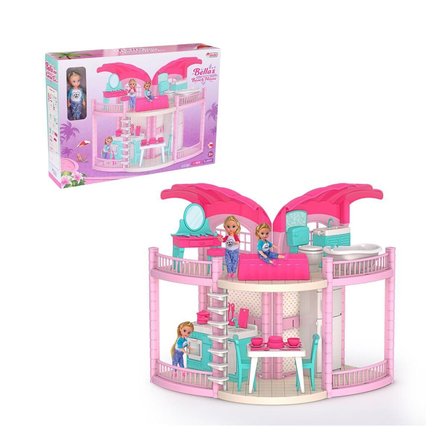 NW NessiWorld Bebek Evi Kumsal Evi Bella Açık Pembe 32.5 cm