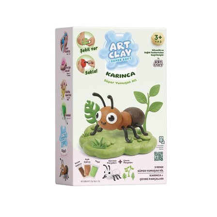 NW NessiWorld Art Clay Super Soft Oyun Hamuru Karışık Renkler 3+ Yaş