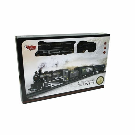 NW NessiWorld FF-1601C-1 Işıklı ve Sesli 18 Parça Classic Tren Seti Çok Renkli Metal - Plastik