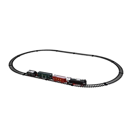 NW NessiWorld Klasik Model Tren Oyuncak Tren Seti Çok Renkli Metal - Plastik 23 Parça
