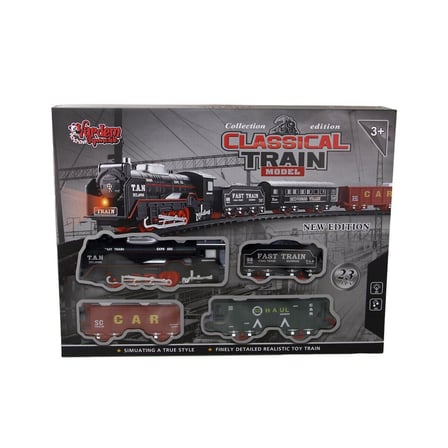 NW NessiWorld Klasik Model Tren Oyuncak Tren Seti Çok Renkli Metal - Plastik 23 Parça