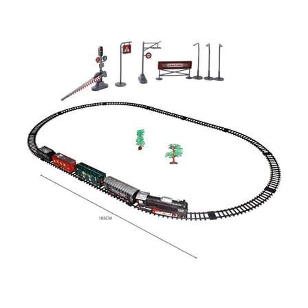 NW NessiWorld Klasik Model Oyuncak Tren Çok Renkli Metal - Plastik 26 Parça
