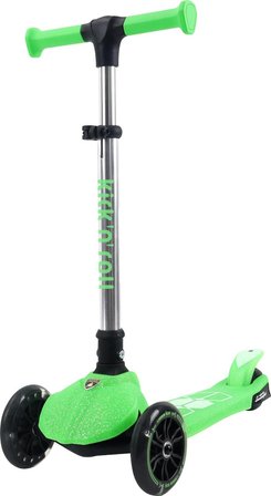 NW NessiWorld Lamborghini 3 Tekerlekli Işıklı Çocuk Scooter Yeşil