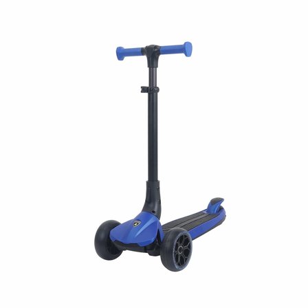 NW NessiWorld Lamborghini Lisanslı Işıklı Mavi Çocuk Scooter 3 Tekerlekli