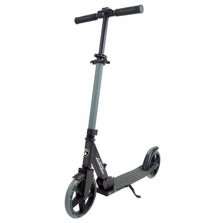 NW NessiWorld Lamborghini Lisanslı Katlanabilir Çocuk Scooterı 2 Tekerlekli Gri Ayaklık