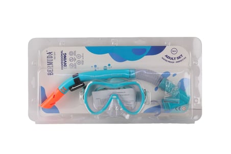 NW NessiWorld Dalış Gözlük Maske Şnorkel Set Çok Renkli Standart