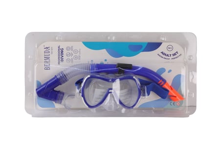NW NessiWorld Dalış Gözlük Maske Şnorkel Set Çok Renkli Standart