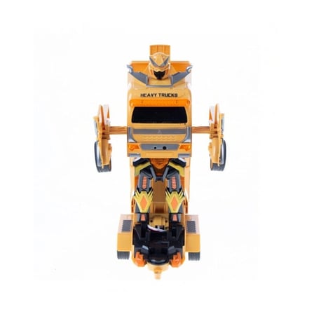 NW NessiWorld Uzak Kumandalı Dönüşen İş Makinası Robot Oyuncak Çok Renkli