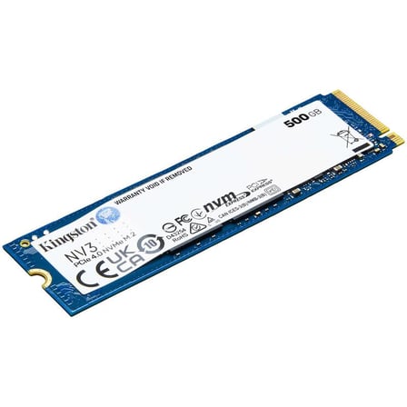 Kingston NV3 SSD 500 GB PCIe Gen4 NVMe M.2 5000/3000MB/s