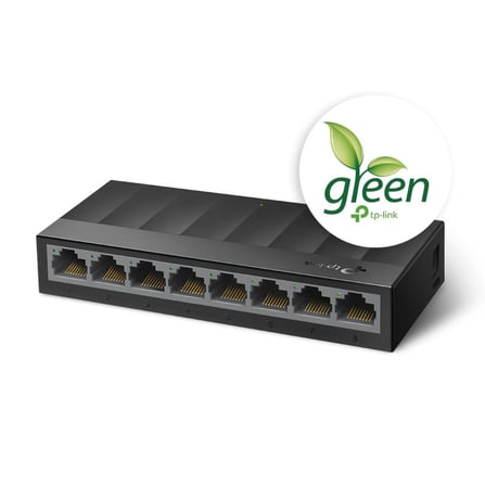 TP-Link LS1008G Ağ Anahtarı 8 Port Gigabit Plastik Kasa