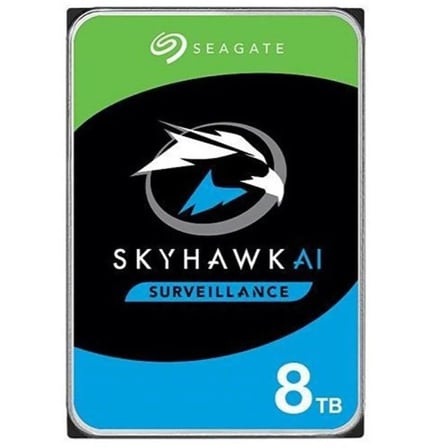 Seagate SkyHawk AI Harddisk 8 TB SATA 7200RPM 256MB