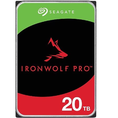 Seagate IronWolf Pro Harddisk 20 TB 3.5 SATA3 7200RPM