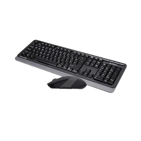 A4 Tech FG1010 Klavye Mouse Seti Gri Kablosuz 2.4 GHz