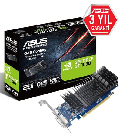 Asus GeForce GT1030 Grafik Kartı 2GB GDDR5 HDMI DVI