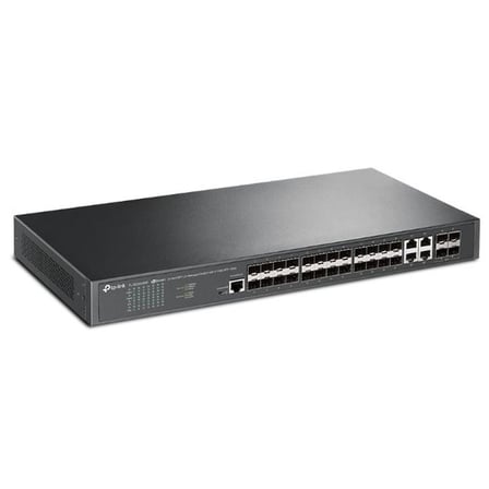 TP-Link TL-SG3428XF Yönetilebilir Switch 24 Port Gigabit SFP + 4 Port RJ45 Combo + 4x 10 Gigabit SFP+ Uplink Rackmount