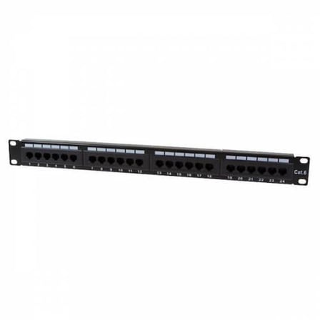 URANIUM LEOPP-UC6-2524 CAT6 24 PORT UTP DOLU PATCH PANEL