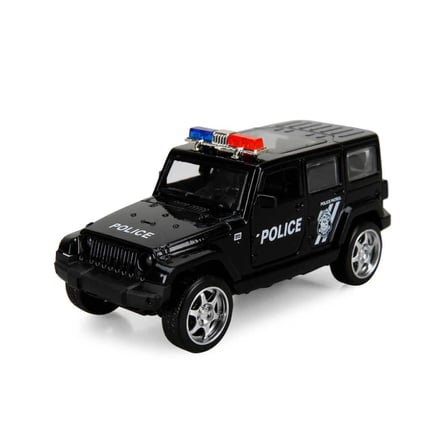 Urfakent Maxx Wheels Işıklı Polis Jeep Model Araba 12 cm