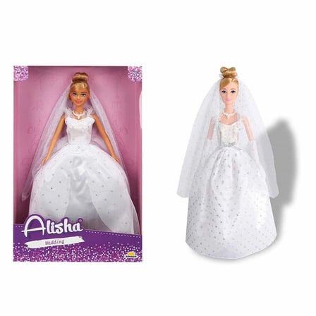 GELİNLİKLİ BEBEK ALİSHA  29CM