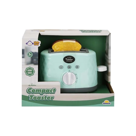 Urfakent Little Chef Compact Toaster Evcilik Mutfak Seti Yeşil