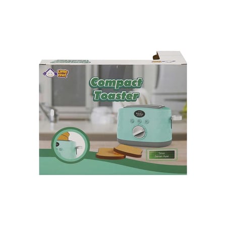 Urfakent Little Chef Compact Toaster Evcilik Mutfak Seti Yeşil