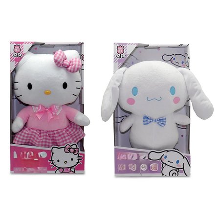 Urfakent Hello Kitty Peluş Oyuncak Pembe Beyaz 30 cm Elde Yıkama