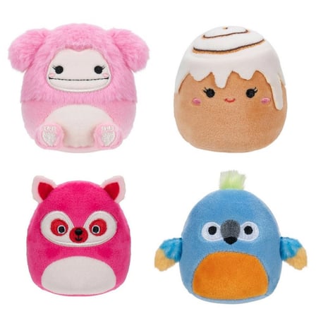 NW NessiWorld Amigurumi 4'lü Figür Paketi Peluş Oyuncak Seti