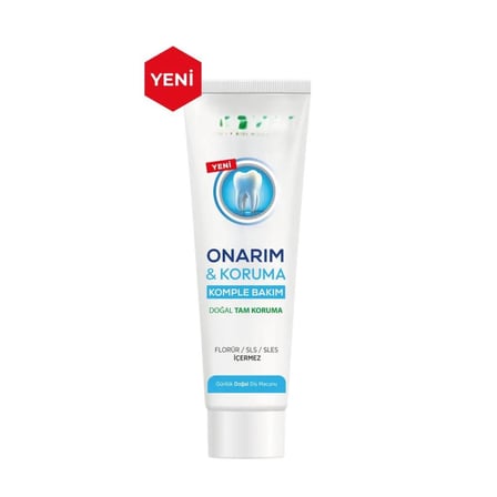 NW NessiWorld Diş Macunu Onarım & Koruma 90 ml Yetişkin Florürsüz