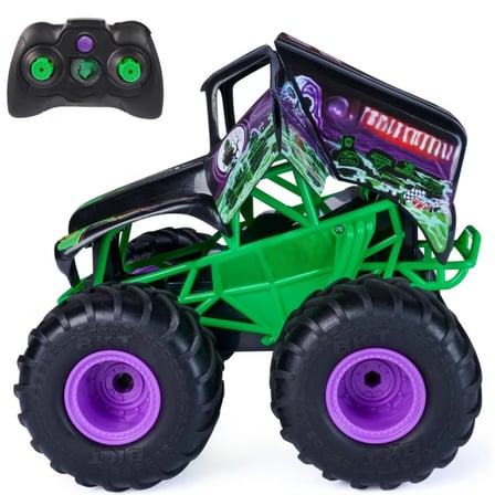 NW NessiWorld 1/15 Uzaktan Kumandalı Araba Monster Truck Siyah Yeşil Mor