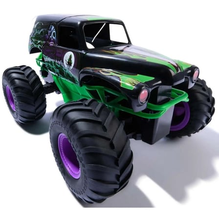 NW NessiWorld 1/15 Uzaktan Kumandalı Araba Monster Truck Siyah Yeşil Mor