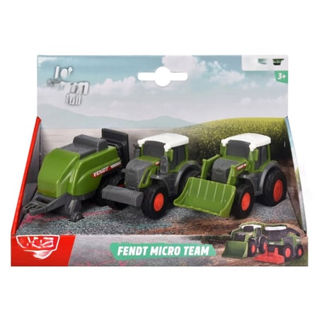 NW NessiWorld Fendt Micro Team Tarım Araçları Traktör Seti Yeşil