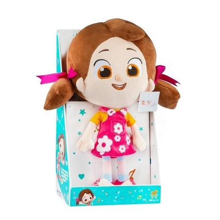 Urfakent Amigurumi Müzikli Peluş Bebek Nar Çiçeği Rengi 35 CM