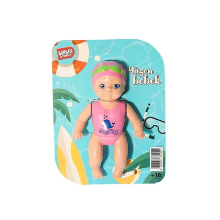 URT031-001  Kartela Yüzen Bebek -Birliktoys