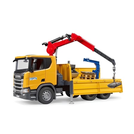 Urfakent Scania 560R Vinçli Şantiye Kamyonu Model Araba
