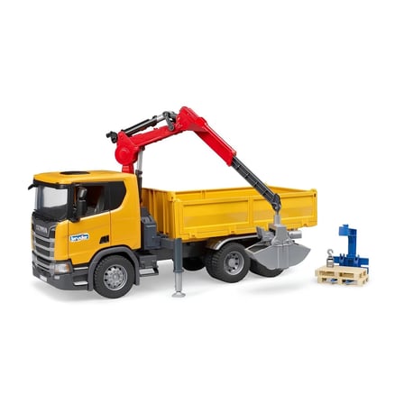 Urfakent Scania 560R Vinçli Şantiye Kamyonu Model Araba