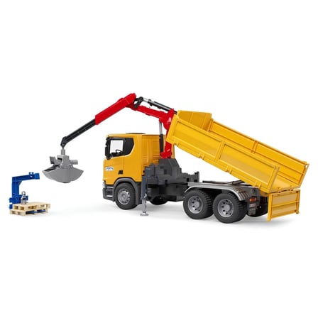 Urfakent Scania 560R Vinçli Şantiye Kamyonu Model Araba