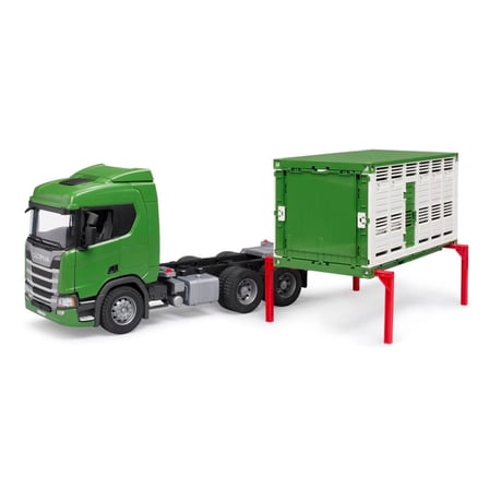 Urfakent Scania 560R Hayvan Nakil Aracı Model Araba Renksiz/Şeffaf