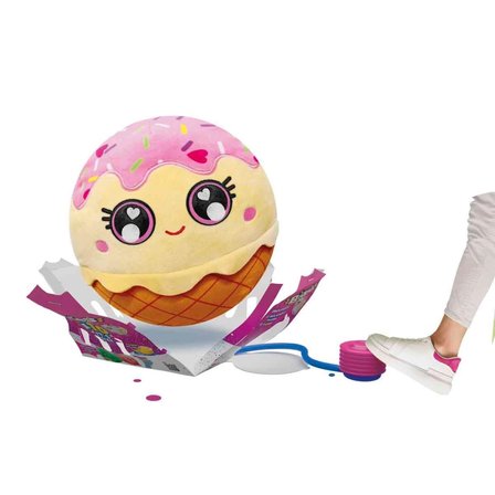 Urfakent Biggies Foodies Dondurma XXL Şişme Peluş Oyuncak Çocuk Oyuncağı